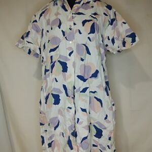 Rachel Zoe Multicolor Abstract Midi Dress